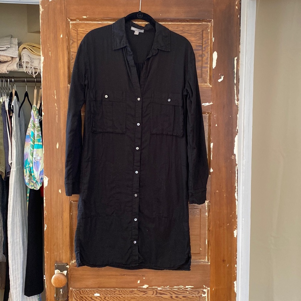 James Perse shirt dress cotton size 1